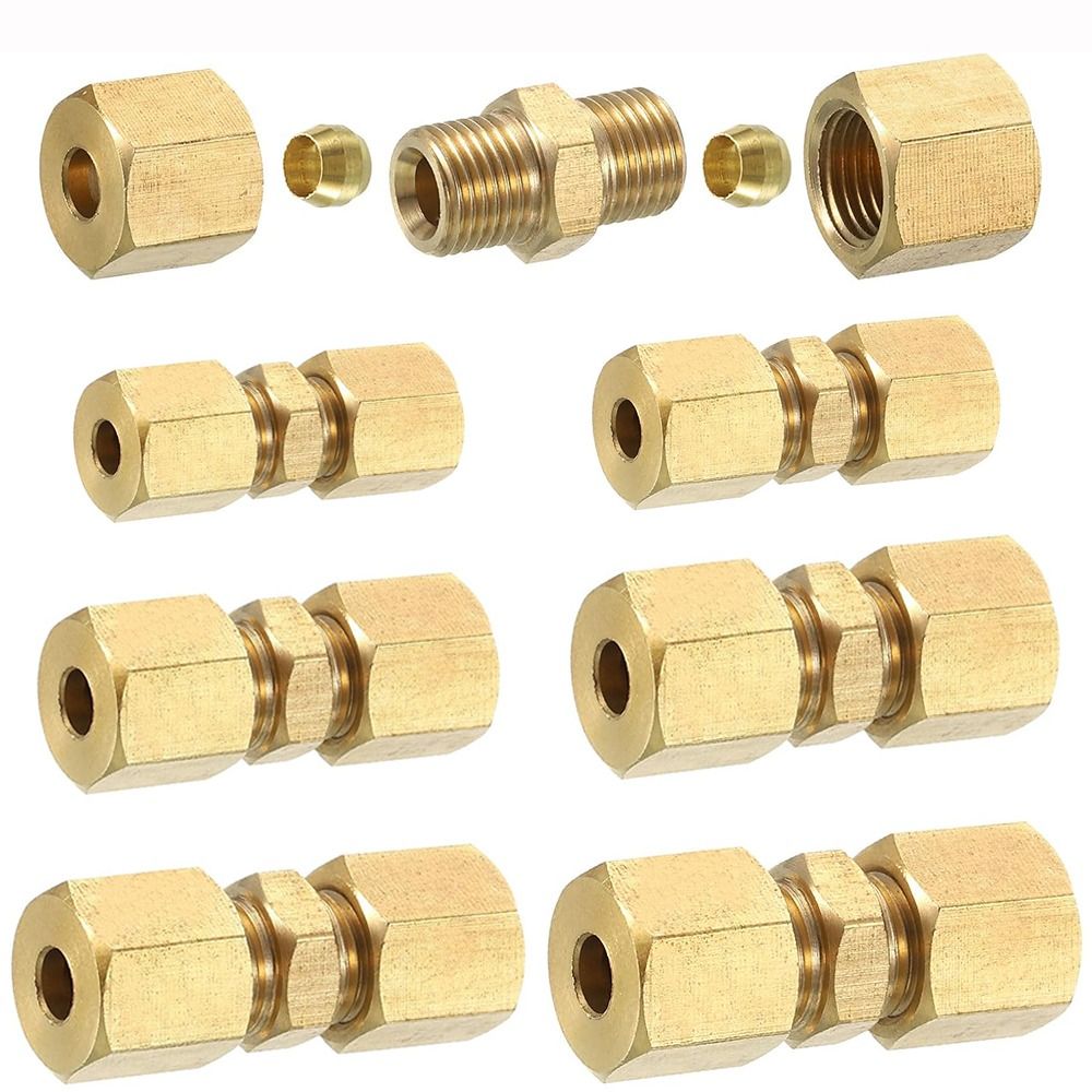 Compression Fitting Brass - Mosiężne złącze kompresyjne 4 5 6